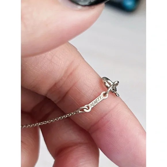 Tiffany & Co Elsa Peretti Bean Necklace 14mm - Picture 6 of 9